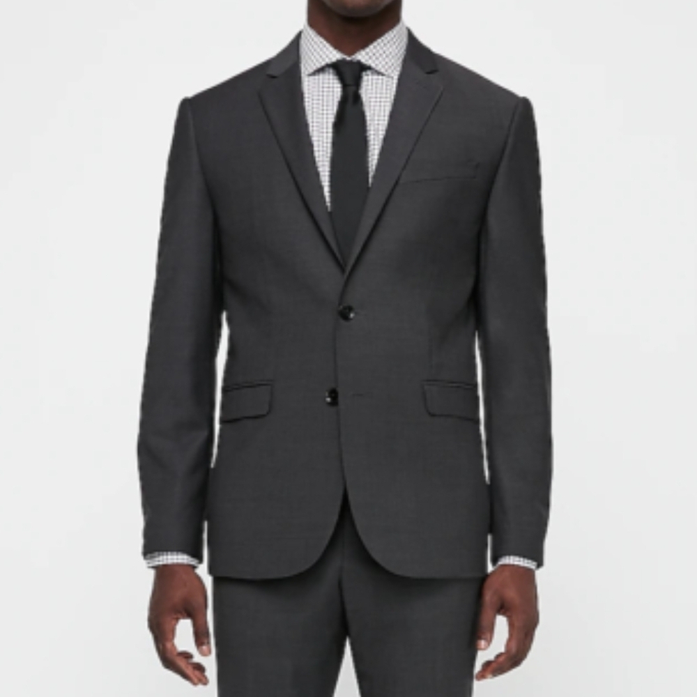 Express Dark Gray Men's Suit